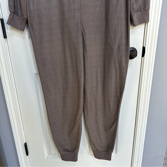 COZY ZOE Adult 1-piece Union Jump Suit Christmas Fleece PJs NEW sz L - Picture 7 of 9